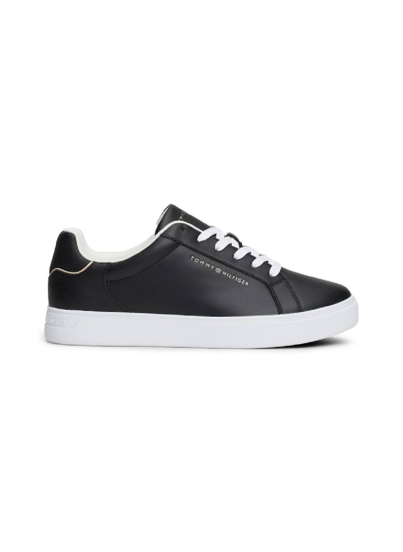 Women's Essential Court Sneakers Low Top - Leather, Black - pzsku/Z9F47B2A12DBDB0CBD9C8Z/45/_/1727420665/56f9a1b5-22c8-4c47-bb61-372dae8a8d22