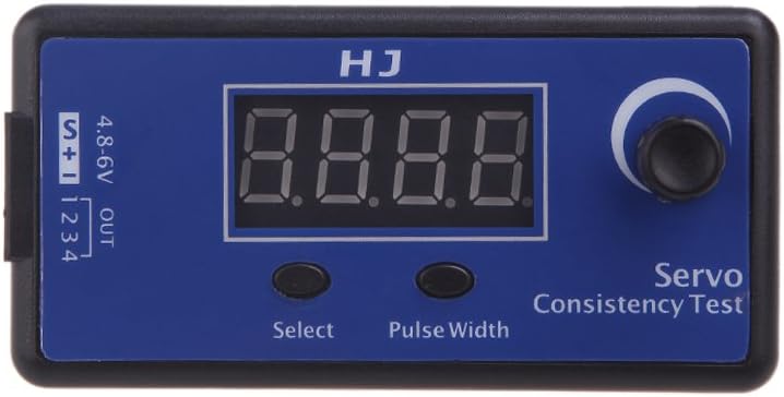 GoolRC HJ Digital Servo Tester / ESC Consistency Tester for RC Helicopter Airplane Car - Image 5
