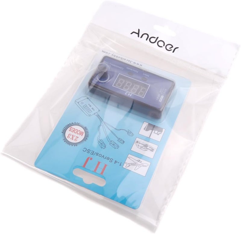 GoolRC HJ Digital Servo Tester / ESC Consistency Tester for RC Helicopter Airplane Car - Image 3