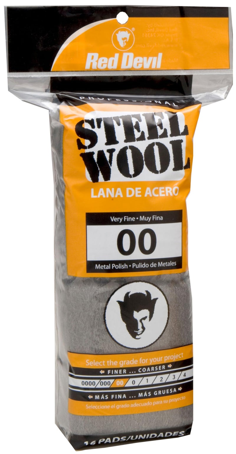 Red Devil 0312 Steel Wool, 00 Very Fine, (Pack of 16) , Black - Image 5