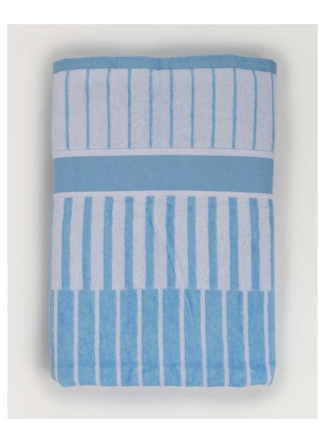 White Rose Towel SPRING COLLECTION S - 450 GSM - 100% Cotton Velour - Bath Sheet 80x160 cm -MultiColour - Modern Stripe Design - Luxury Touch - Extra Absorbent  - Image 4