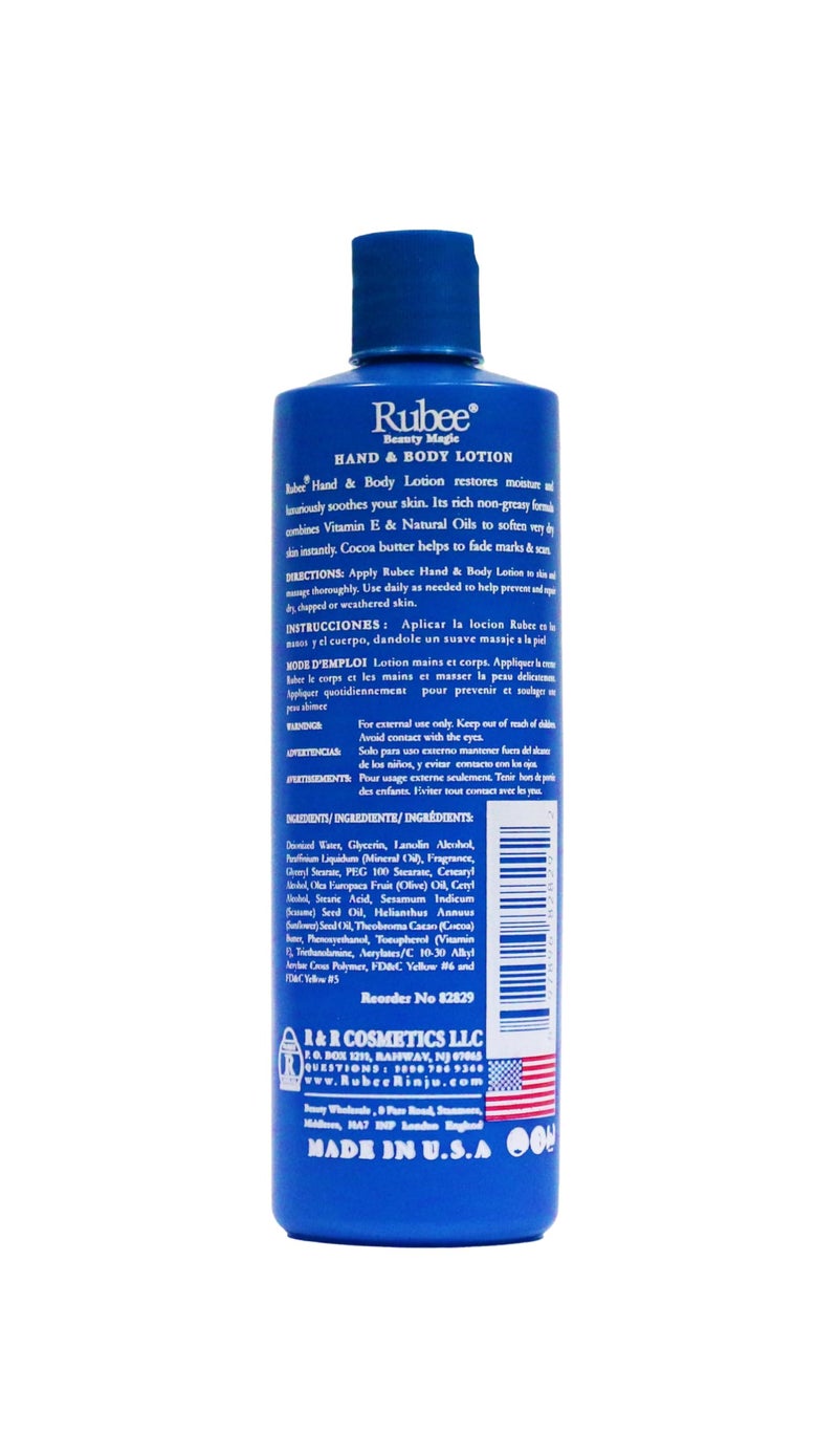 Rubee Beauty Magic Hand & Body Lotion 16 Oz. (Case of 6) - Image 4