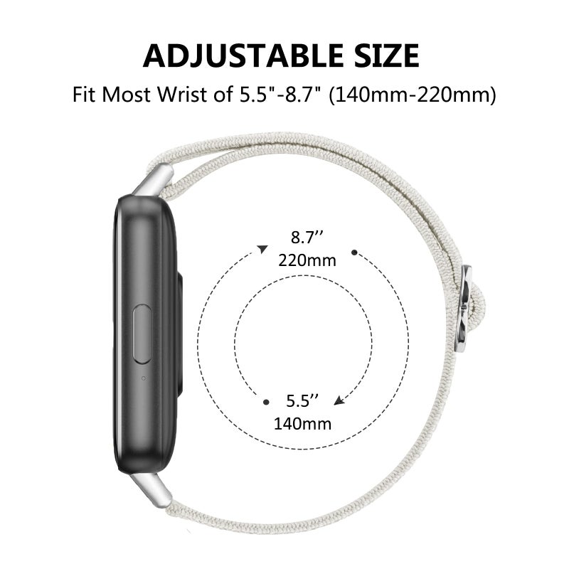 3 Pack Soft Adjustable Nylon Bands for Samsung Galaxy Fit 3 - Image 4