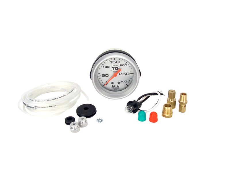 TCI 801101 Pressure Gauge (2-5/8 Transmission Silver Face) - Image 3