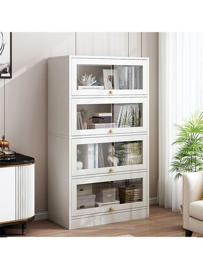 keke - 4-Tier Stackable Organizer Cabinet with Doors - Image 1
