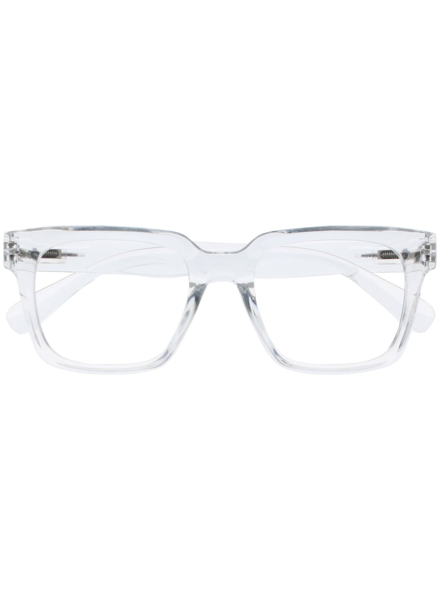 ERA Blue Light Blocking Reading Glasses for Women Men, Oversized Frame with UV400 Protection and Anti-Reflective, Anti-Glare Computer Glasses, Clear +1.50 (Pack of 1)