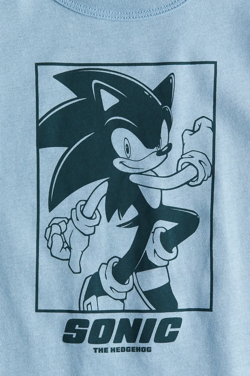 H&M Printed cotton T-shirt
