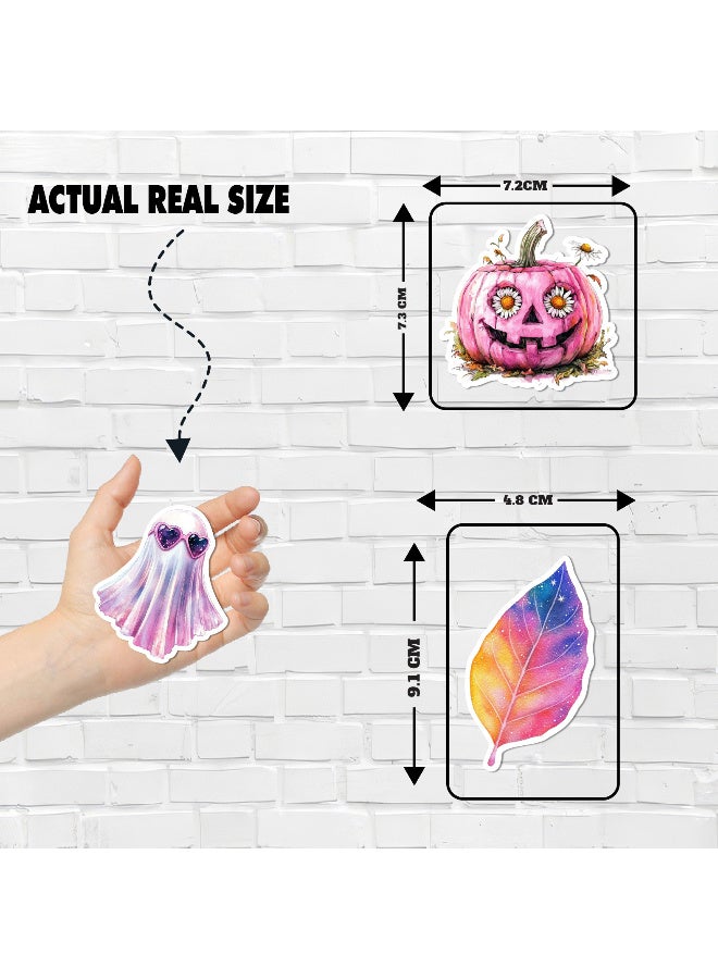 مجموعة مغناطيسات الثلاجة لهالوين – 12 قطعة  تصاميم مرعبة وممتعة تشمل اليقطين، الأشباح، العناكب، والساحرات – مثالية لتزيين الثلاجة، المطبخ، والمنزل بأجواء هالوين احتفالية ومميزة - Image 3