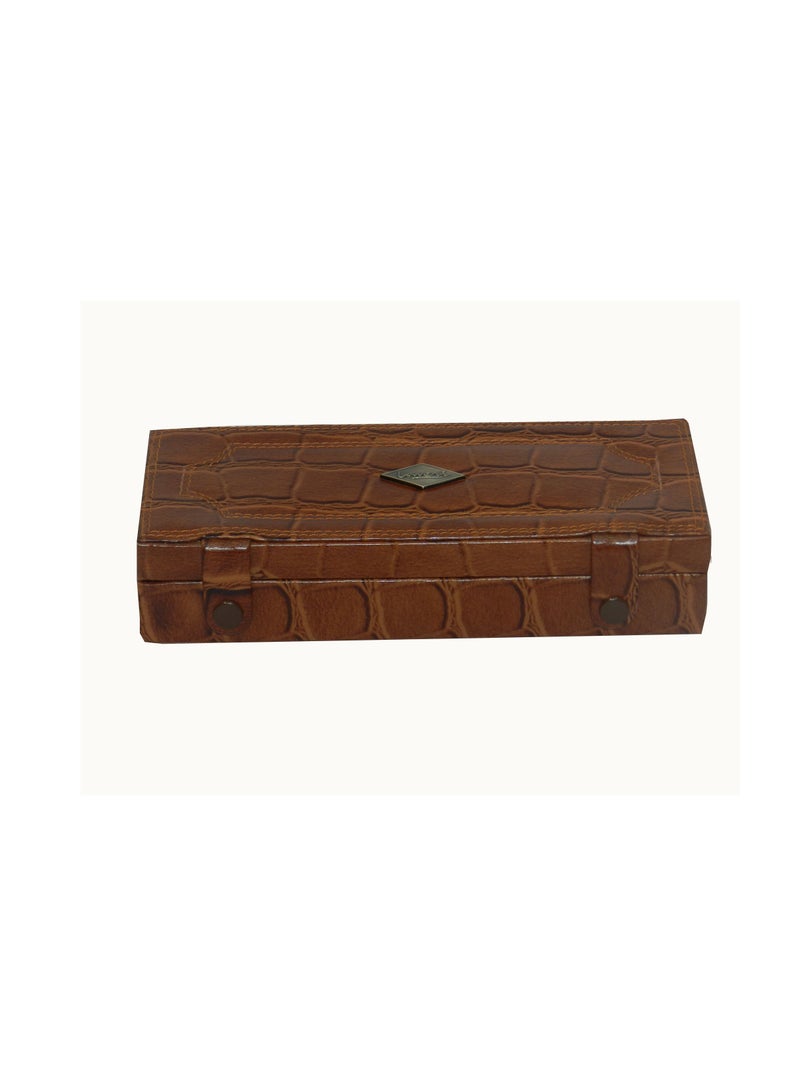 LAVERI LEATHER Laveri Ring Storage Display Box with Ring Holder Showcase for Store Display, Jewelry Show & Home ~ Jewelry Tray Organizer - Image 5