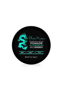 Billy Jealousy Billy Jealousy Plaster Master Water-Soluble Hair Pomade for Men, All Day Strong Hold with Medium Shine, Won't Flake & Safe for Color-Treated Hair, 3 Ounce  - Image 1