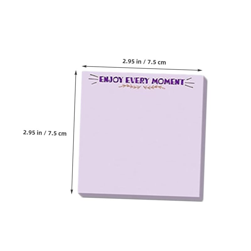 12 Color Sticky Memo Pads Set Lined Self Stick Notes for Office Study Organizing - Image 3
