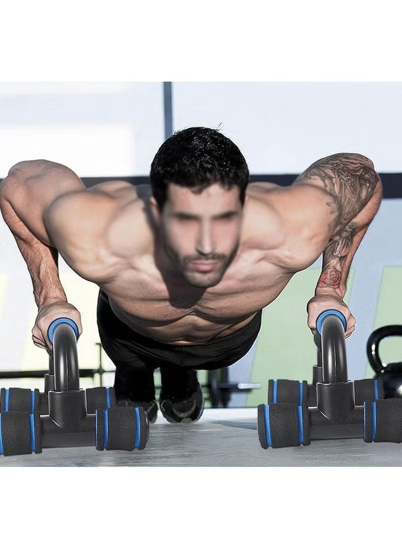 Generic Push Up Bar Fitness Push Up Bar Push-Ups Stands Bars Tool for Fitness Chest Training Equipment Exercise Training  - Image 2