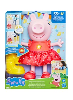Peppa Pig Peppa’s Muddy Puddles Party Singing and Dancing Doll  - Image 2
