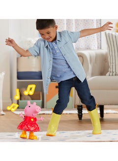 Peppa Pig Peppa’s Muddy Puddles Party Singing and Dancing Doll  - Image 5