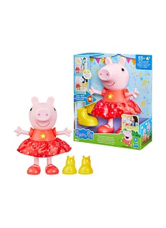 Peppa Pig Peppa’s Muddy Puddles Party Singing and Dancing Doll  - Image 1