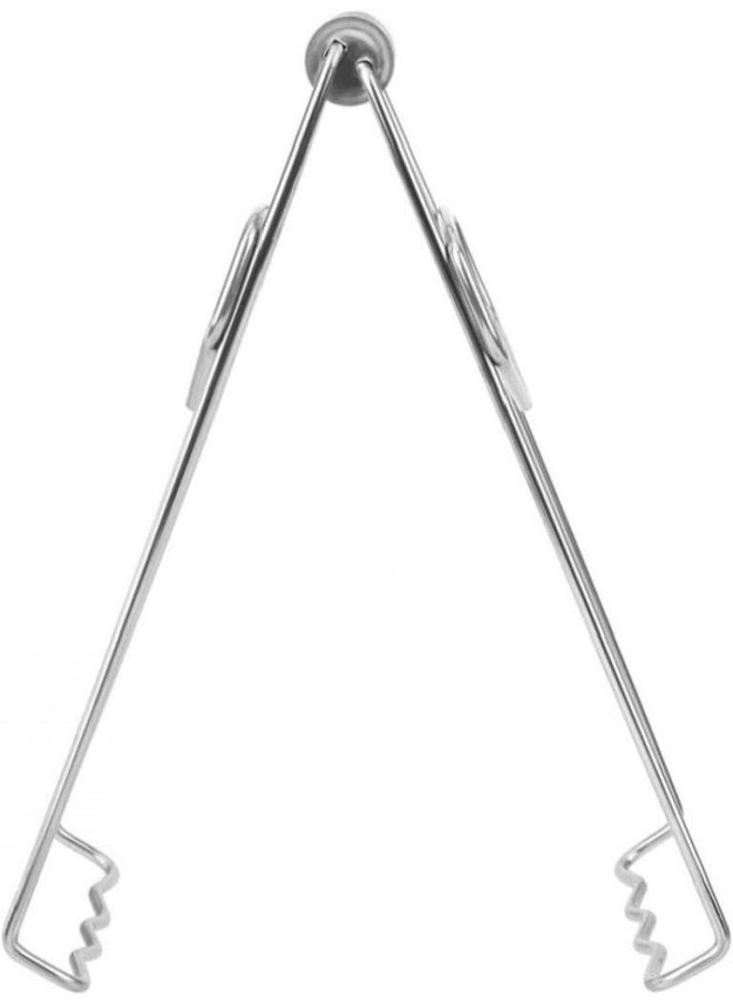 Stainless Steel Hot Bowl Clip Pot Foldable Dish Holder Steamer Lifter Picker Heat Insulation Plate Tong Antihot Clamp Gripper Cooking Tool