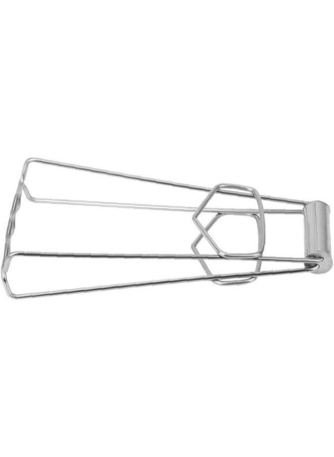 Stainless Steel Hot Bowl Clip Pot Foldable Dish Holder Steamer Lifter Picker Heat Insulation Plate Tong Antihot Clamp Gripper Cooking Tool