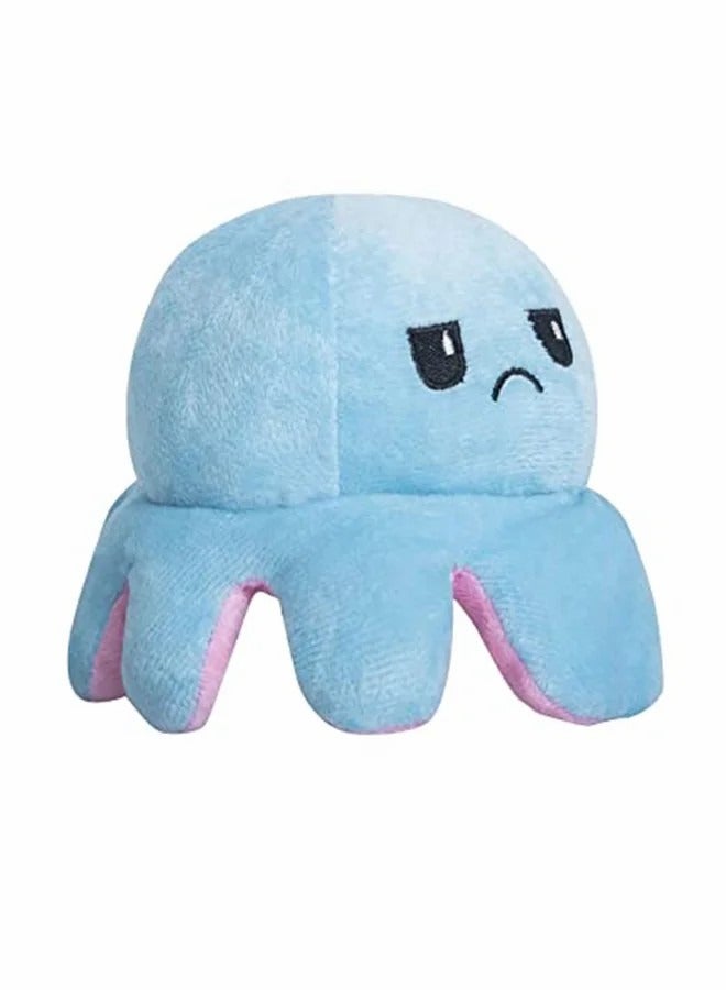 Children's Toy Double-Sided Two-Color Flip Plush Octopus Doll - Image 2