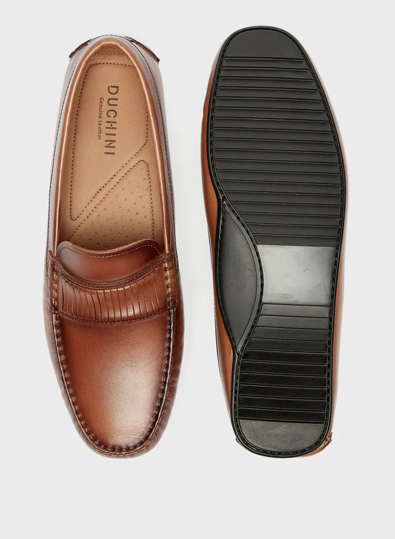 DUCHINI Casual Slip Ons Loafers