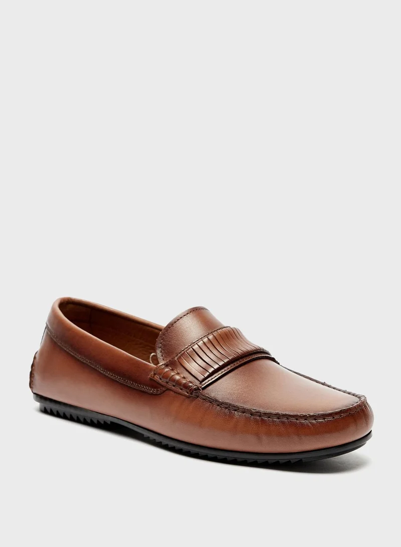 DUCHINI Casual Slip Ons Loafers