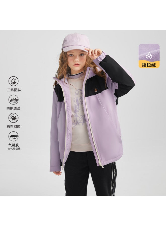 Hush Puppies Unisex Kids Jacket Autumn Winter Fleece Jacket Children's Jacket Casual Sport - Image 2