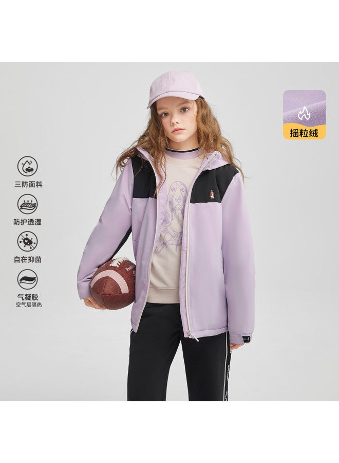 Hush Puppies Unisex Kids Jacket Autumn Winter Fleece Jacket Children's Jacket Casual Sport - Image 4