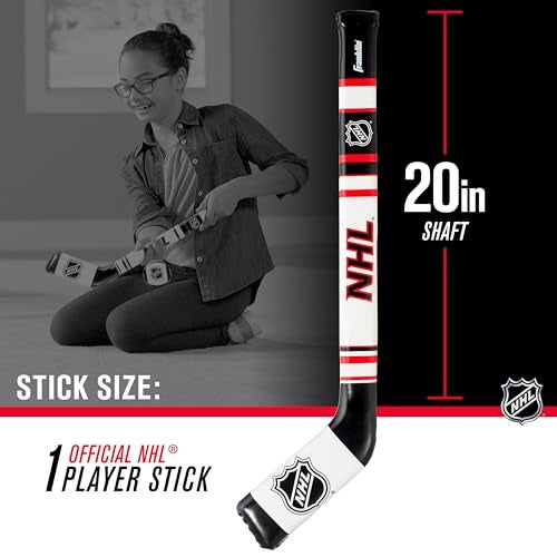Franklin Sports NHL Kids Hockey Stick & Ball Set, Soft Sport Technology, 24.5 in, for Ages 3+ - Image 3