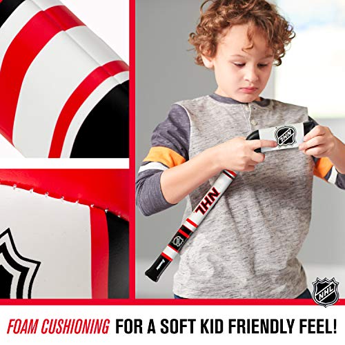 Franklin Sports NHL Kids Hockey Stick & Ball Set, Soft Sport Technology, 24.5 in, for Ages 3+ - Image 4