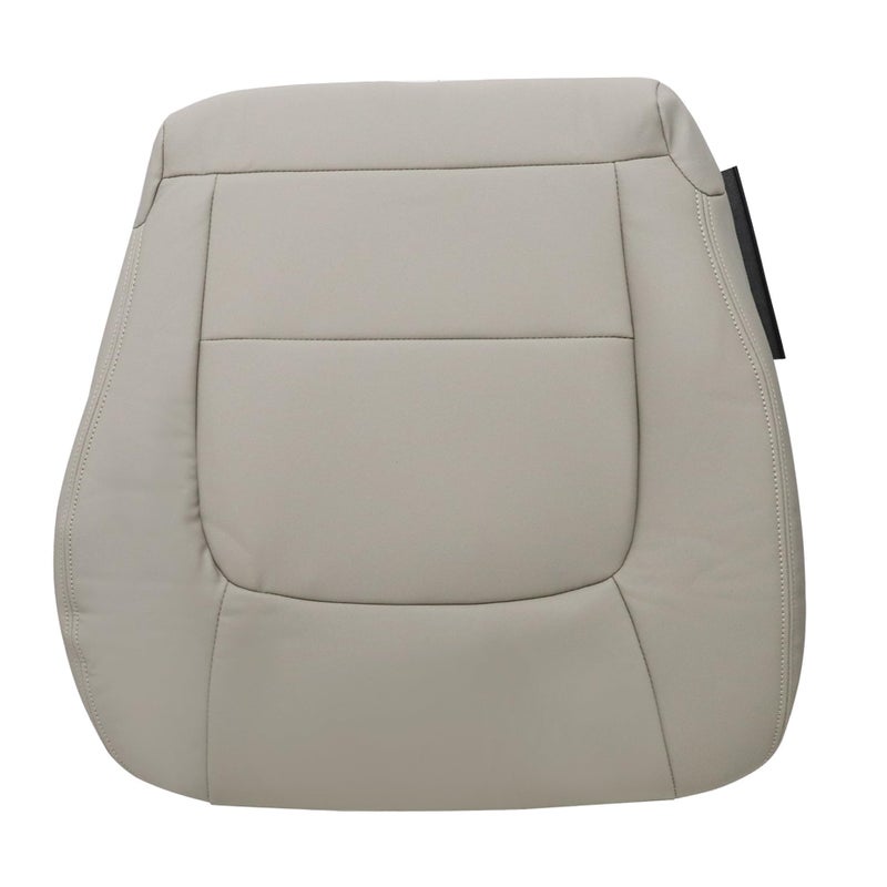 غطاء مقعد جلد سفلي جانبي للسائق AOUTTUOA باللون البيج مناسب لسيارات لكزس LX470 1998 1999 2000 2001 2002 2003 2004 2005 2006 2007