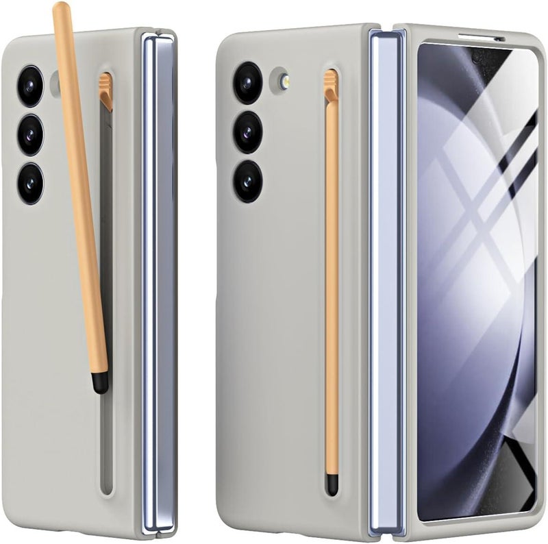 Galaxy Z Fold 6 Protective Case – Slim, Hard PC Back, Shockproof, with Hinge Protection