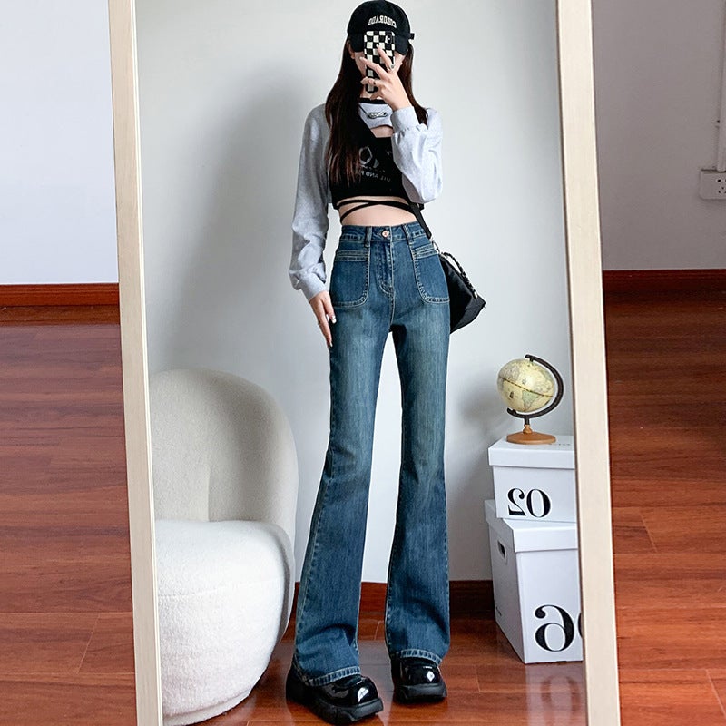 Unisex Classic Denim Jeans Loose Fit Daily Outdoor Wear - Image 5