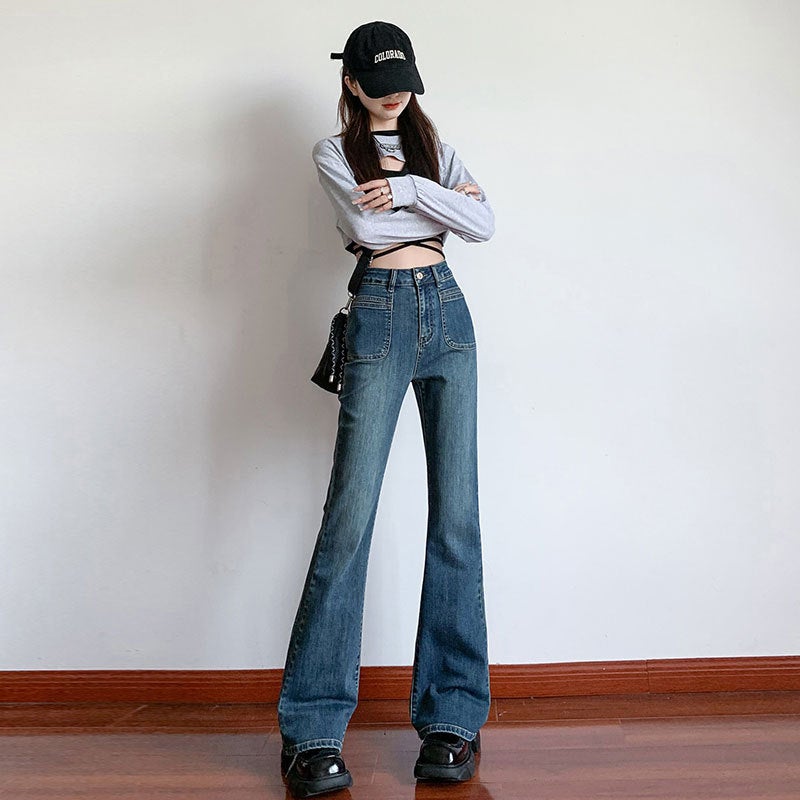Unisex Classic Denim Jeans Loose Fit Daily Outdoor Wear - Image 3