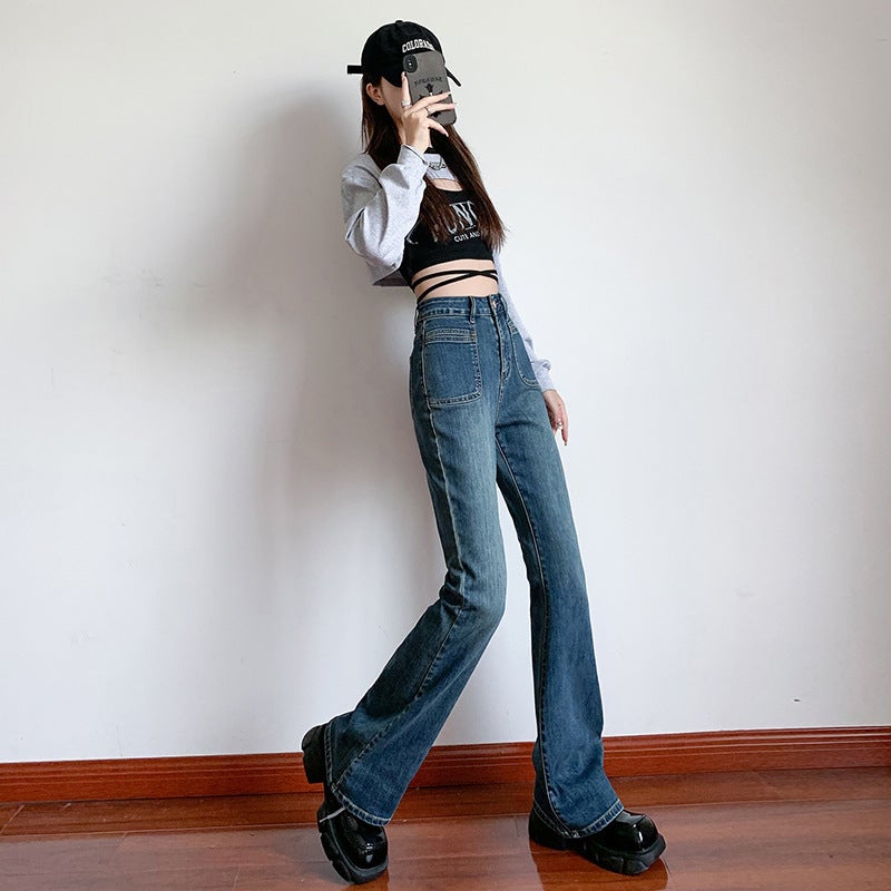 Unisex Classic Denim Jeans Loose Fit Daily Outdoor Wear - Image 4