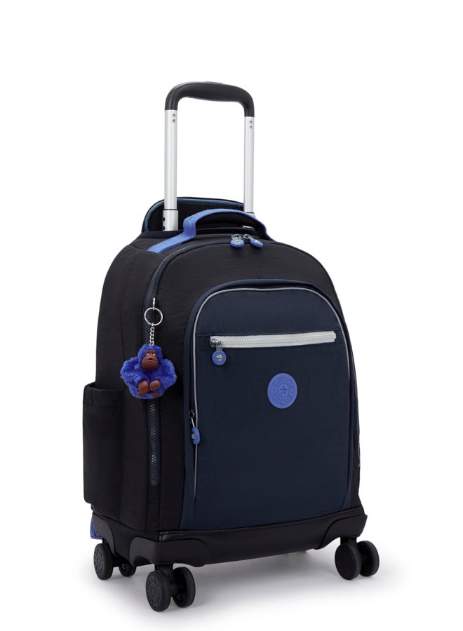 kipling New Zea True Block Large Wheeled Backpack (With Laptop Compartment) I5246-74Q - Image 4