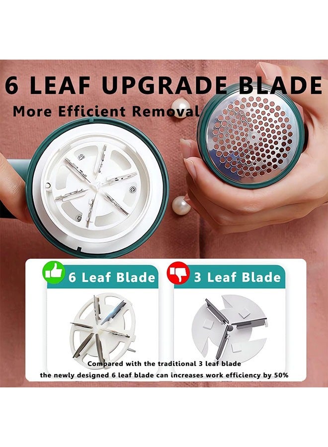 TUNKE Lint Ball Remover, Hair Ball Trimmer - Electric Lint Remover, Powerful and Efficient Lint Ball Remover, Perfect for Removing Lint and Refreshing Your Clothes - Image 3