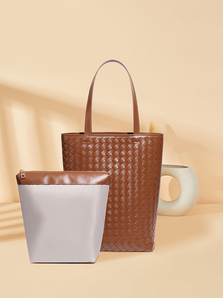 New Large Capacity Handbag Retro Fashion Trendy Shoulder Bag Texture Versatile Casual Women'S Bag - Image 3