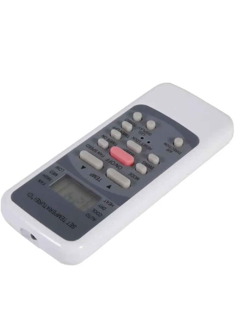 ELTRAZONE جهاز تحكم عن بعد لمكيف الهواء متوافق مع بلو ستار/أونيدا/فولطاس/جودريج مكيفات الهواء المنفصلة/الشباك (AC-78) - بطارية مضمّنة - Image 4