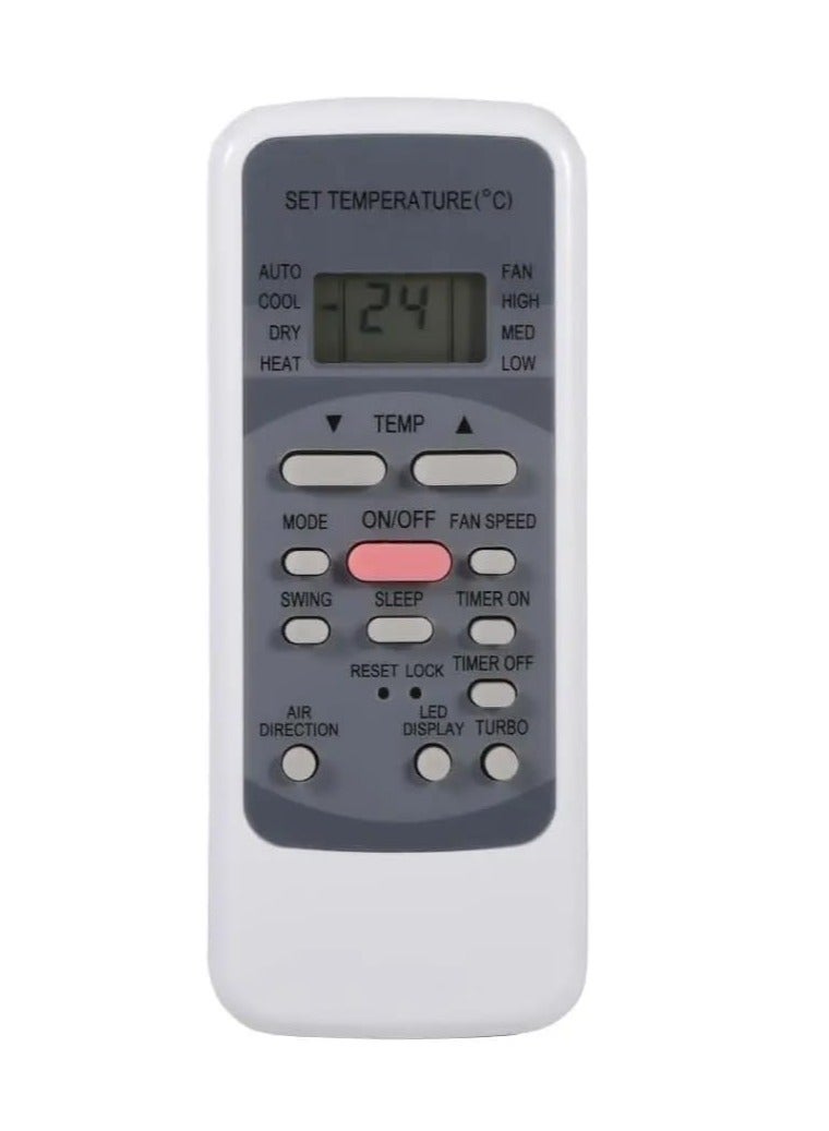 ELTRAZONE جهاز تحكم عن بعد لمكيف الهواء متوافق مع بلو ستار/أونيدا/فولطاس/جودريج مكيفات الهواء المنفصلة/الشباك (AC-78) - بطارية مضمّنة - Image 3