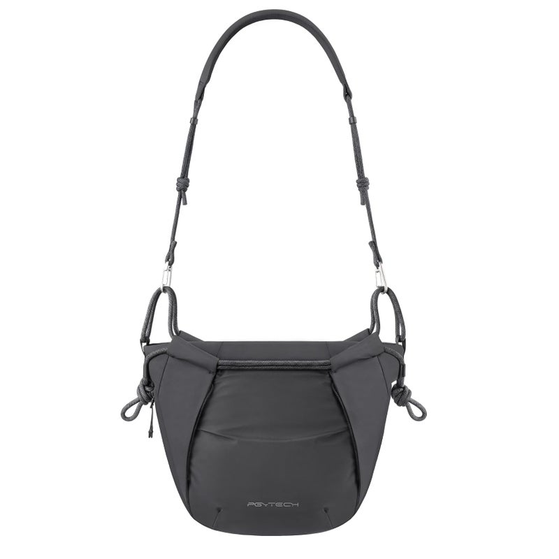 PGYTECH OneGo Rope Strap Camera Bag â€“ Multifunctional Shoulder Bag for Urban Photographers. Compact Camera Bag Compatible with Sony/Canon/Nikon/Mirrorless Cameras, Midnight Black - Image 1