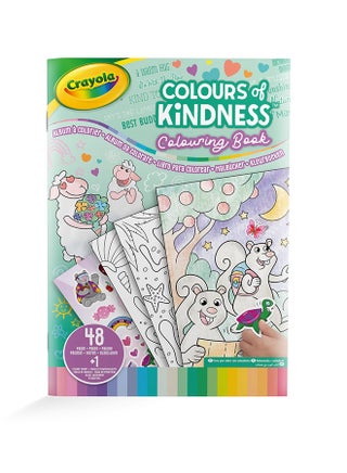 Colors of Kindness Coloring Book, 48 Pages + 1 sticker sheet - view 3
