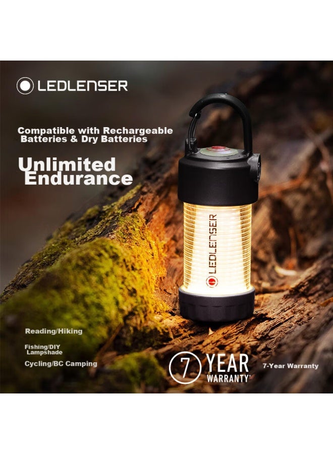 LEDLENSER مصباح تخييم Ml4، مصباح خيمة طارد للبعوض باللون الأحمر، عمر بطارية طويل [مثل إصدار المستكشف] - Image 2