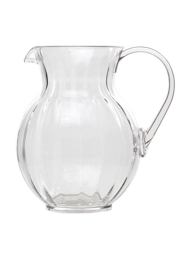 Get G.E.T. P-4090-PC-CL-EC Shatterproof Plastic Lemonade/Margarita Pitcher, 90 Fluid Ounce, Clear, Set of 1 - Image 1