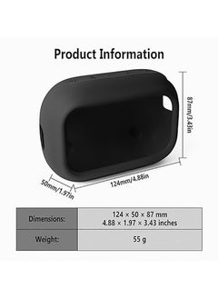 Generic Silicone Case for Anker Soundcore Select 4 Go Speaker, Protective Portable Scratch Shock Resistant Cover (Black)  - Image 3