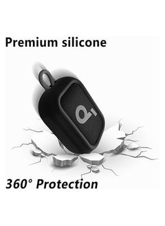 Generic Silicone Case for Anker Soundcore Select 4 Go Speaker, Protective Portable Scratch Shock Resistant Cover (Black)  - Image 4