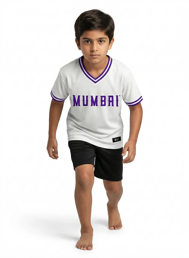 Baseball United  Mumbai Cobras Kids' V-Neck Jersey  | Best Price UAE