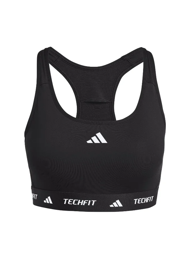 adidas Adidas Tf Bra Black Workout Bra - Medium Support Bra For Women