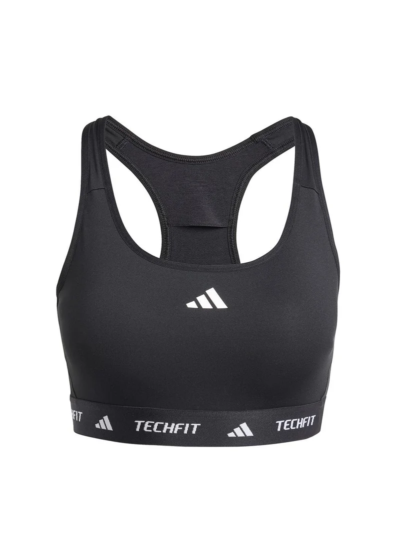 Adidas BLACK Techfit Bra for Women | Best Price UAE