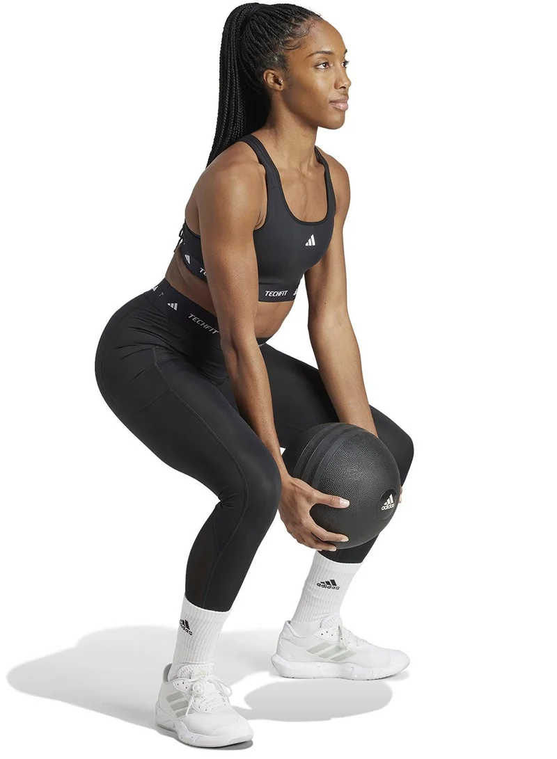 Adidas BLACK Techfit Bra for Women | Best Price UAE