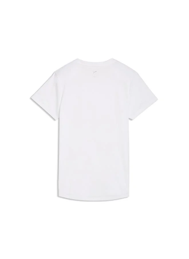 Puma PUMA White Train All Day Essentials Crew Tee Women for Women | Best Price UAE