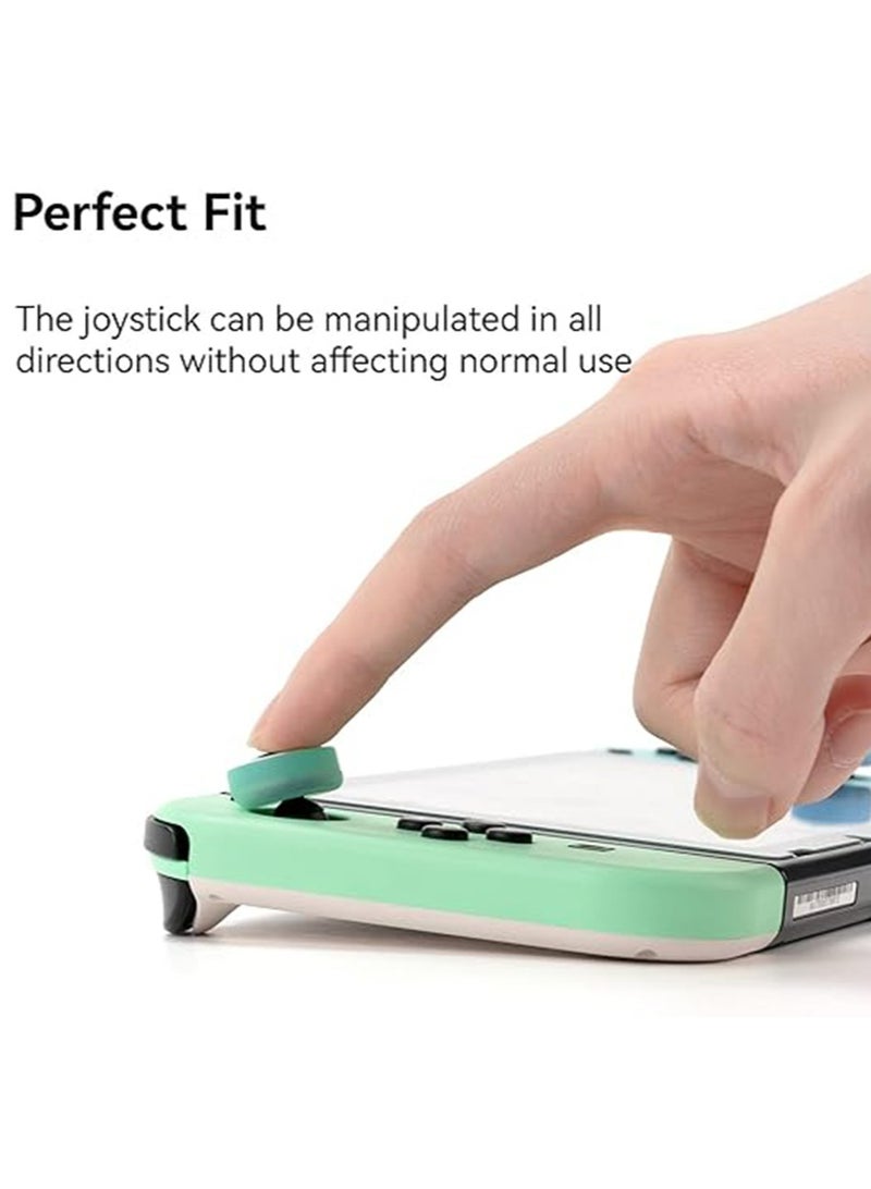 2 Pair / 4PCS Blue Phantom Theme Thumb Grip Caps,Soft Silicone Joystick Cover Compatible with Nintendo Switch/OLED/Switch Lite Only - Blue Phantom - Image 3